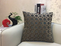 HKM-602515 Soft Flannel Cushion Cover with Invisible Zipper - Stylish Decor Throw Pillow