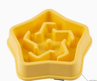 HKM-602579 Pet Slow Feeding Anti-Choke Dog Bowl with Non-Skid Base - Multiple Colors Available