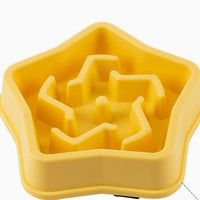 HKM-602579 Pet Slow Feeding Anti-Choke Dog Bowl with Non-Skid Base - Multiple Colors Available
