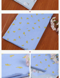 HKM-602963 Cotton Hemp Blend Fabric in Garden Style featuring Botanical Prints - Magnolia and Other Colors, 155cm Width