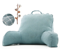 HKM-602963 Lumbar Support Pillow for Pregnancy and Office Use - Cotton Cushion for Backrest and Nap Comfort