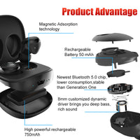 HKM-603027 NILLKIN GOTWS Wireless Sports Headset with IPX5 Waterproof Rating and 5 Hours Playtime