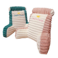 HKM-603091 Cartoon Large Backrest Pillow in Various Solid Colors - Removable & Washable