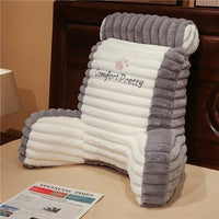 HKM-603091 Cartoon Large Backrest Pillow in Various Solid Colors - Removable & Washable