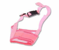 HKM-603475 Breathable Nylon Mesh Dog Muzzle Cover in Various Sizes and Colors