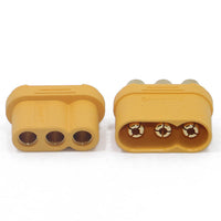 HKM-603475 Three-Core MR60 Male/Female Model Plug Connector with Sheath