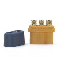 HKM-603475 Three-Core MR60 Male/Female Model Plug Connector with Sheath