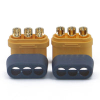 HKM-603475 Three-Core MR60 Male/Female Model Plug Connector with Sheath
