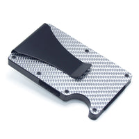 HKM-603539 Carbon Fiber Slim Wallet Business Card Holder in Multiple Color Options