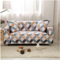 HKM-603667 Elastic Sofa Cover in Multiple Sizes for Easy Furniture Protection and Style