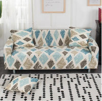 HKM-603667 Elastic Sofa Cover in Multiple Sizes for Easy Furniture Protection and Style