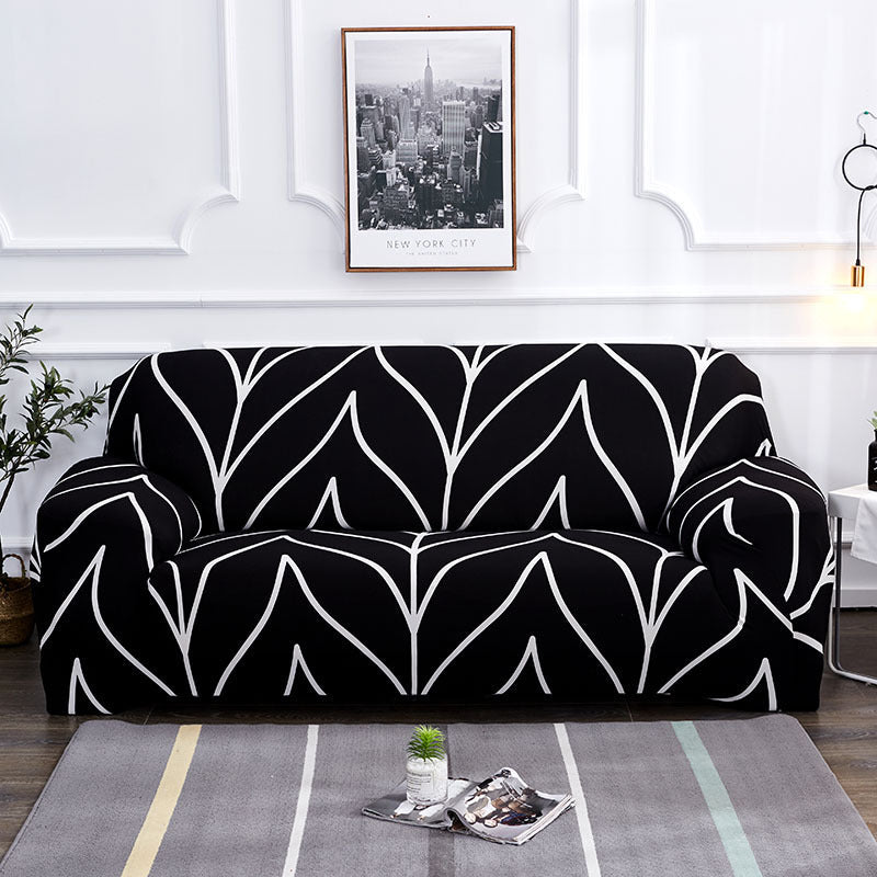 HKM-603667 Elastic Sofa Cover in Multiple Sizes for Easy Furniture Protection and Style