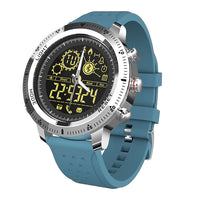 HKM-603795 Bluetooth Smart Electronic Watch with Metal Large Dial, 1.2-Inch Display, Waterproof, Step Counter, and Luminous Features