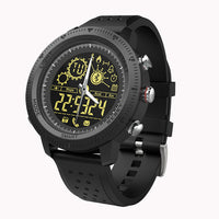 HKM-603795 Bluetooth Smart Electronic Watch with Metal Large Dial, 1.2-Inch Display, Waterproof, Step Counter, and Luminous Features
