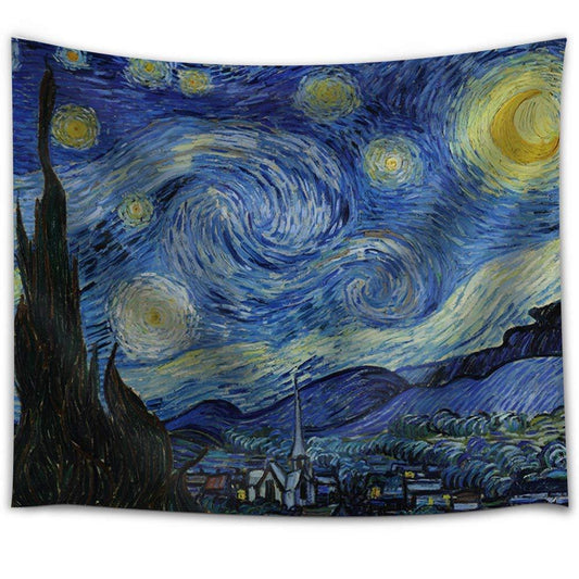 KTX-603987 Vibrant Printed Tapestry Made of 100% Polyester for Home Decor