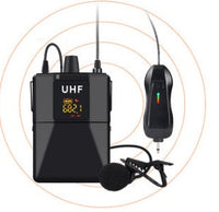 HKM-603987 Wireless Lavalier Microphone Model X3 - Black, Compact and Portable Audio Solution