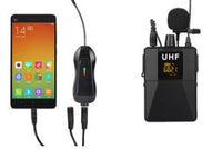 HKM-603987 Wireless Lavalier Microphone Model X3 - Black, Compact and Portable Audio Solution