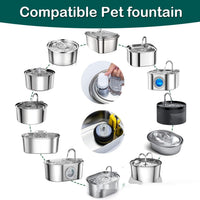 HKM-604307 Non-Woven Fabric Pet Water Dispenser Filter - Compatible with Runway, Ring, and Two-Grid Lunch Box Models
