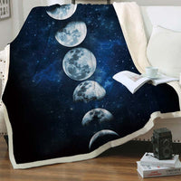 HKM-604755 Cozy Cartoon Flannel Blanket - Soft Polyester for All Seasons