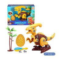 HKM-605075 Self-Assembling Dinosaur Toy Assembly Kit for Kids Ages 2-7