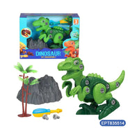 HKM-605075 Self-Assembling Dinosaur Toy Assembly Kit for Kids Ages 2-7