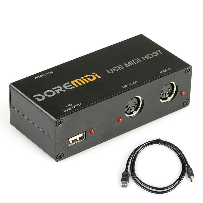 KTX-605139 MIDI Host Box with USB Interfaces and High-Performance 12.5mm Spindle Connector