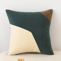 HKM-605395 Nordic Solid Color Geometric Stitching Washable Pillow Cover and Cushion