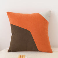 HKM-605395 Nordic Solid Color Geometric Stitching Washable Pillow Cover and Cushion