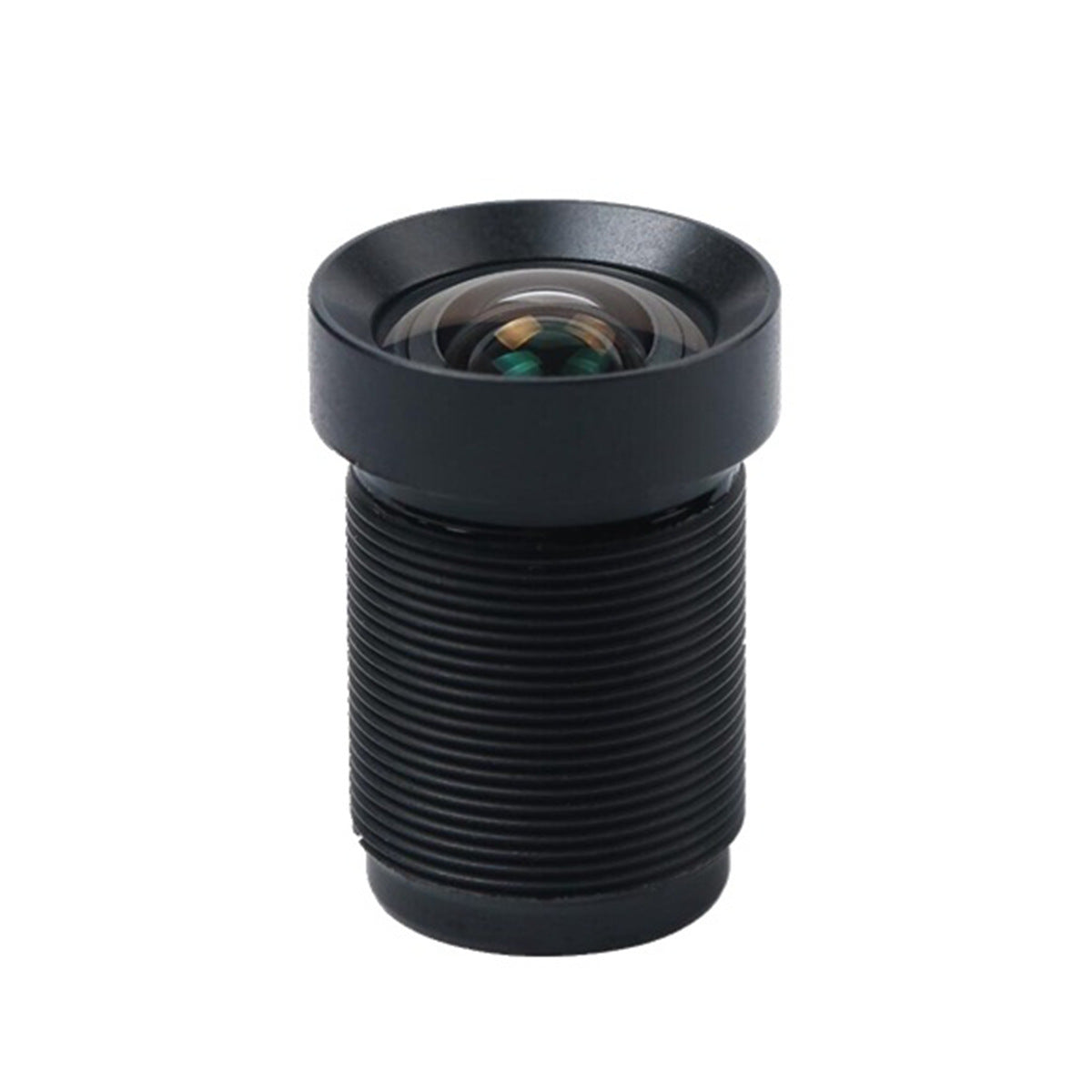 HKM-605459 Low Distortion Action Camera Lens with Fixed Focus and Wide Angle, Model CA1112A, Black