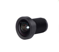 HKM-605459 Low Distortion Action Camera Lens with Fixed Focus and Wide Angle, Model CA1112A, Black
