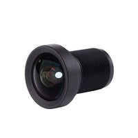 HKM-605459 Low Distortion Action Camera Lens with Fixed Focus and Wide Angle, Model CA1112A, Black