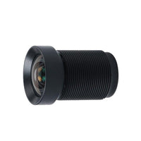 HKM-605459 Low Distortion Action Camera Lens with Fixed Focus and Wide Angle, Model CA1112A, Black