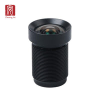 HKM-605459 Low Distortion Action Camera Lens with Fixed Focus and Wide Angle, Model CA1112A, Black