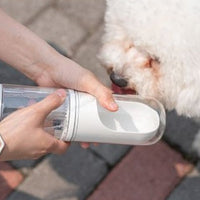 HKM-605459 Portable Pet Travel Water Bottle with Filter - 330ML Capacity for Dogs and Cats