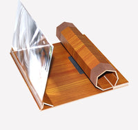 HKM-605651 Portable Foldable Mobile Phone Screen Magnifier with Wood Grain Design