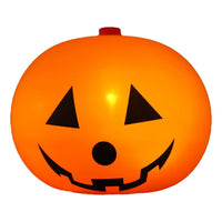 HKM-605715 Light-Up Pumpkin Balloon Set - 5 Illuminated Plastic Balloons for Halloween Decor