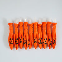 HKM-605715 Light-Up Pumpkin Balloon Set - 5 Illuminated Plastic Balloons for Halloween Decor