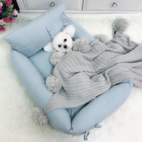 HKM-605715 Removable & Washable Four-Season Soft Pet Nest for Dogs and Cats