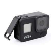 HKM-605843 GoPro Hero8 Black Side Door Battery Cover Replacement - Durable Black Plastic