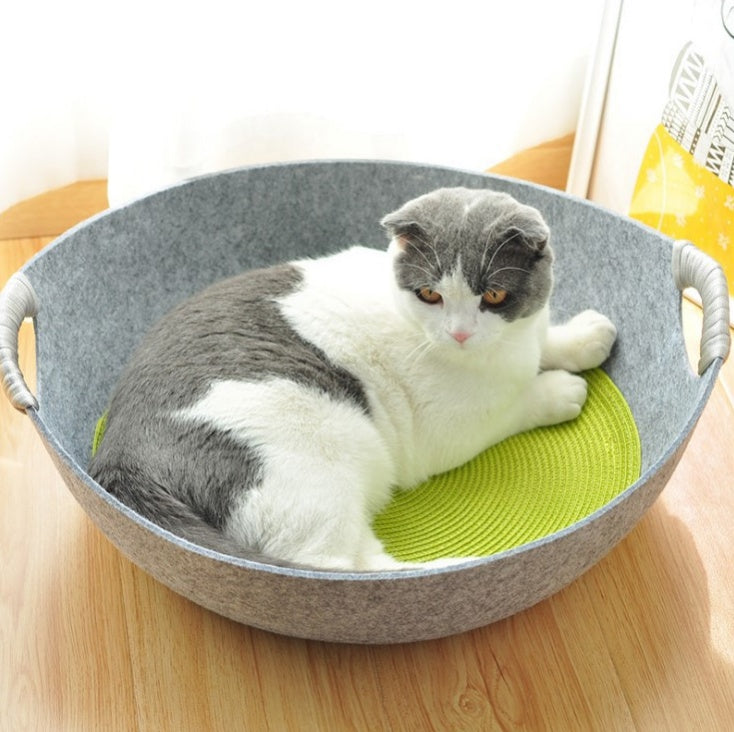 HKM-605971 Pet Perch Cat Scratcher Bed House