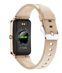 HKM-606099 Smart Bracelet with Heart Rate Monitor, Blood Pressure Tracking, Bluetooth Notifications, and Pedometer Feature