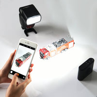 HKM-606163 Shenniu A1 Mobile Phone Photography Flash with Wireless Control and OLED Display