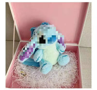 HKM-606419 Kawaii Stitch Plush Backpack Stuffed Toy for Kids – Soft Knapsack for Girls and Boys, Perfect Gift for All Ages