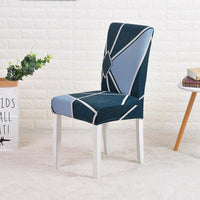 HKM-606483 Elastic Anti-Fouling Chair Cushion for Hotel and Home Use - Modern Polyester Cover