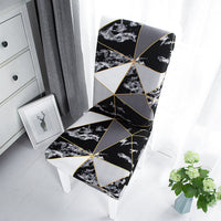 HKM-606483 Elastic Anti-Fouling Chair Cushion for Hotel and Home Use - Modern Polyester Cover