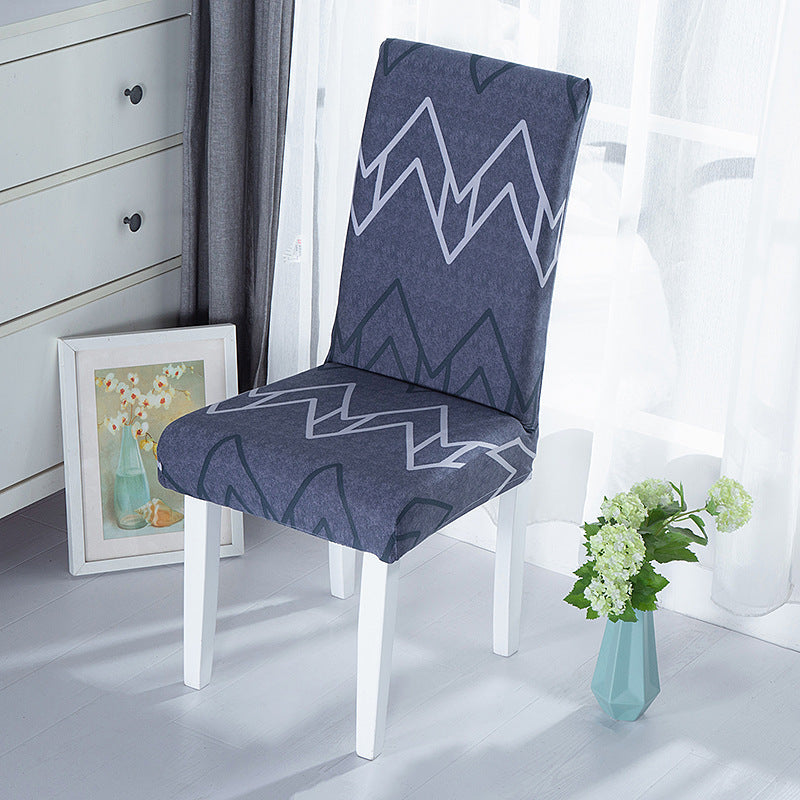 HKM-606483 Elastic Anti-Fouling Chair Cushion for Hotel and Home Use - Modern Polyester Cover