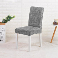 HKM-606483 Elastic Anti-Fouling Chair Cushion for Hotel and Home Use - Modern Polyester Cover