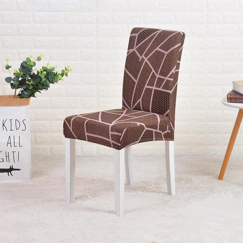 HKM-606483 Elastic Anti-Fouling Chair Cushion for Hotel and Home Use - Modern Polyester Cover