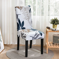 HKM-606483 Elastic Anti-Fouling Chair Cushion for Hotel and Home Use - Modern Polyester Cover