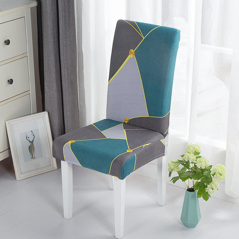 HKM-606483 Elastic Anti-Fouling Chair Cushion for Hotel and Home Use - Modern Polyester Cover